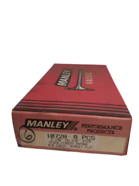 10728-8 Manley Performance 6 Street Master Flo 2.190ftft Intake Valves For Bb Chevy