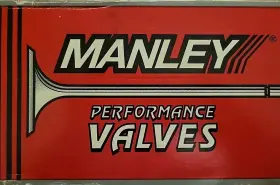 11482-8 Manley Performance Titanium Intake Valves Set 2.300 Head Diameter New