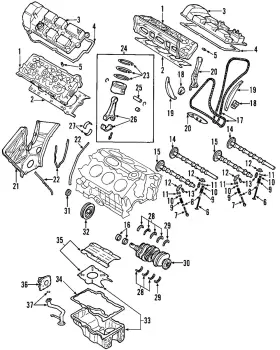 Gy01-12-121 Mazda Genuine Exhaust Valve