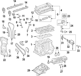 Zzda-12-111 Mazda Genuine Intake Valve