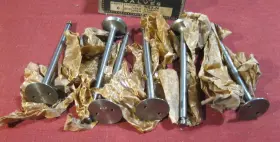 563-n Mcquay Norris New 1928-1931 Car Truck Valve Lot 6 Pieces Made In Usa No Id
