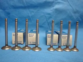 Mcqv2426 Mcquay-norris Fits Toyota Corolla 1.1l 1100 Intake Exhaust Valve Set 1968 1969 1970