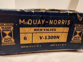 Mcquay-norris V-1309n Nos 2 Rich Valves