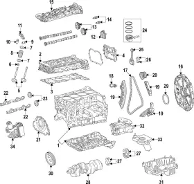 254-053-33-00 Mercedes-benz Genuine Intake Valve
