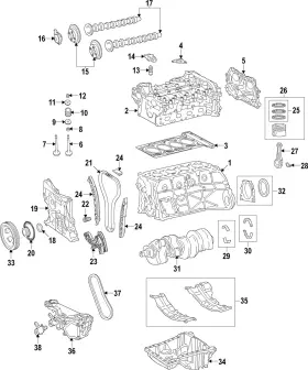 264-053-01-00 Mercedes-benz Genuine Engine Intake Valve