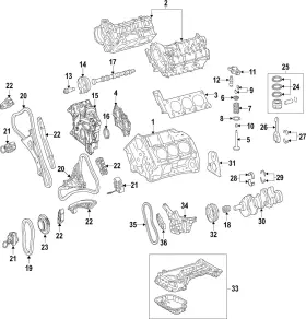 276-050-00-27 Mercedes-benz Genuine Engine Exhaust Valve