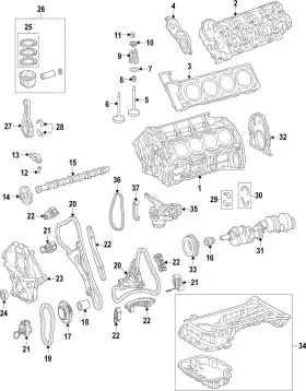 278-050-02-26 Mercedes-benz Genuine Engine Intake Valve