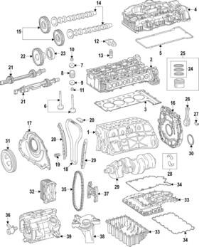 Mercedes-benz 654-053-02-00 Genuine Mercedes-benz Valves