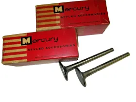 B8s-6505-ad Mercury Nos 59 60 T-bird Lincoln 430 Cu In Exhaust Valves .030 Over Sized 2