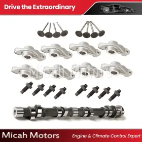 Ra02hc01ev0102 Micah Motors Micah8 Camshaft With 8pc Rocker Arm Set In&exhaust Valves For 85-95 Toyota 2.4l Sohc 22r