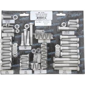 Midwest Acorn Nut Co Ak107b Chevrolet Small Block Engine Bolt Set For Aluminum Valve Covers Polished