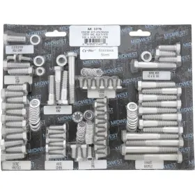 Ak107b Midwest Acorn Nut Co Chevrolet Small Block Engine Bolt Set For Aluminum Valve Covers Polished