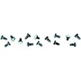 Ak130b Midwest Acorn Nut Co 1965-90 Chevrolet Big Block Valve Cover Bolt Set Or Steel Covers Polished