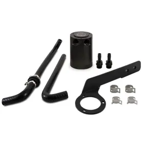 Mmbcc-acrd20-18pbebk Mishimoto For 2018 Honda Accord 2.0t Baffled Oil Catch Can Pcv Side - Black