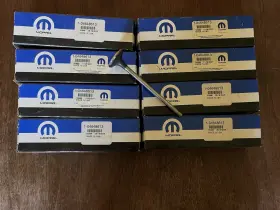 04648613 Mopar Full Set Of 8 Nos Oem Engine Exhaust Valve- All Eight New In Box