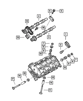 04663902 Mopar Genuine Exhaust Valve 4663902