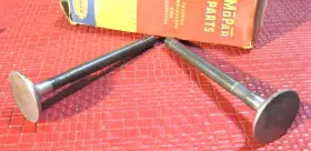 1557341 Mopar Nos 1954-1955 Dodge Truck Exhaust Valve Lot 2 Pcs C1 C3