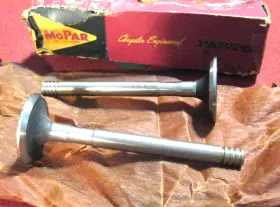 1852249 Mopar Nos 1955-1958 Exhaust Valve Lot 2 Pcs V8
