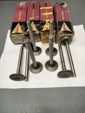 1859515 Mopar Nos Std. Exhaust Valves 8 59-68 Dodge Trucks 318eng. With Hydraulic Lifters