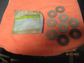 2095114 Mopar 1962-76 Package Of 9 Starter Pinon Shaft Gear Washers Nos P#2095114