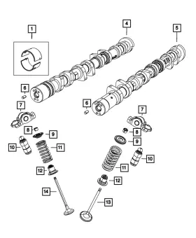 5047564aa Mopar Genuine Intake Valve