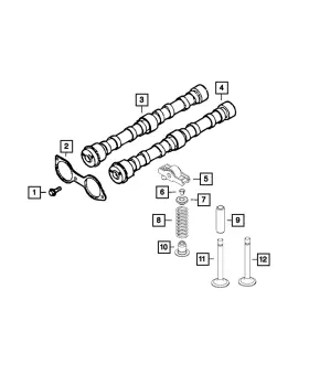 68099621aa Mopar Genuine Engine Exhaust - Valve