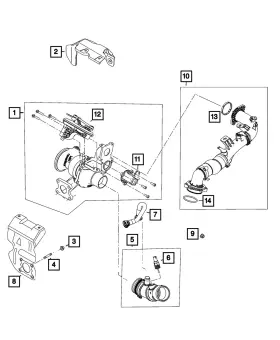 68457330aa Mopar Genuine Exhaust Valve Kit