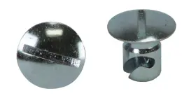 Moroso 084663713491 Quick Fastener Oval Head 7/16 X .400 In Steel Zinc Plated - Set Of 10