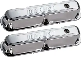 Mn2136 Moroso Performance Tall Design Chrome Valve Covers Mopar Small Block