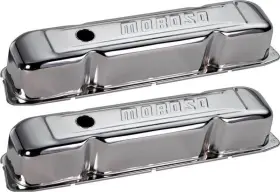 Mn2137 Moroso Performance Tall Design Chrome Valve Covers Mopar Big Block