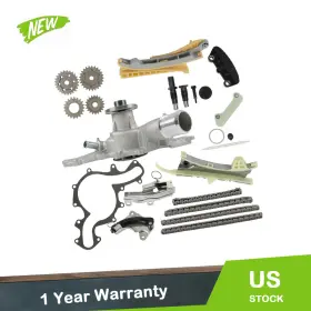 9-0389s Munirater Timing Chain Kit With Gears Water Pump For Ford Mazda Mercury 4.0l Sohc V6