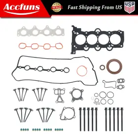 Afu78896f Munirater Intake Exhaust Valves And Head Gasket Set With Bolts For Hyundai Accent Kia Rio Soul