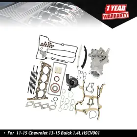 Yi223678t Munirater Timing Chain Kit Head Gasket Bolts For 11-15 Chevrolet 13-15 Buick 1.4l Hscv001