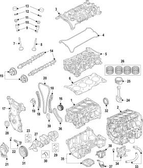 13202-3hd0a Nissan Genuine Exhaust Valve