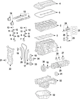13202-9kx0a Nissan Genuine Exhaust Valve