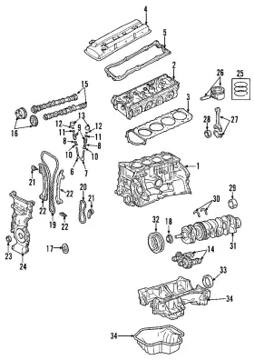 13202-ja15a Nissan Genuine Exhaust Valve