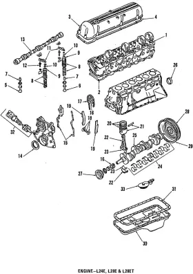 13202-n0401 Nissan Genuine Exhaust Valve