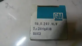 3849818 Nos Gm Performance Exhaust Valves 1.600 Inch Dia 11/32 Stem Z28 Lt1