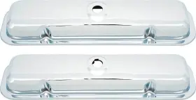 A8700118 Oer 1964-81 Pontiac 301-455ci Valve Covers Chrome Without Drippers