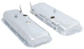 396-454 Oer Authorized T9503 1965-91 Chevrolet Valve Covers Big Block With Baffles Chrome
