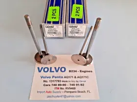 Aq171c Osvat Rv9469 Volvo Penta Aq171a 740 940 B234 Engine 16v Dohc - Intake Valves 4