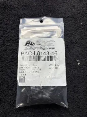Pac-l8153-16 Pac Pac-8143-16 Valve Locks - .050. 8mm. Mini 8. Radius Groove