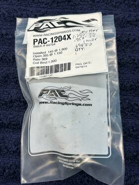 Pac Racing Springs Pac1204x 1 Rpm Series Valve Pac-1204x New