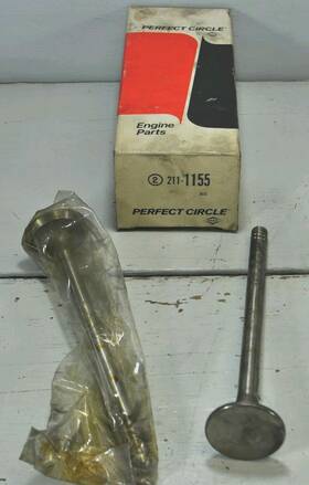 Perfect Circle 211-1155 2 Nos Engine Valves Vintage