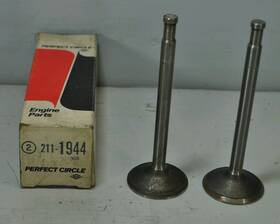 Perfect Circle 211-1944 2 New Engine Valves Vintage