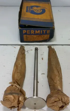 As1757 Permite D1259s 3 New Exhaust Valves Newer Number Vintage