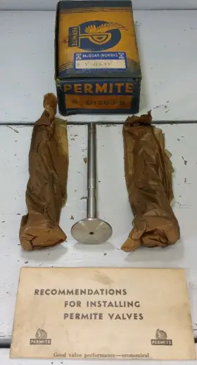 V1163s Permite D1263s 3 New Nos Exhaust Valves Newer Number As1687 Mcquay