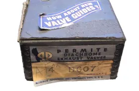 D607 Permite Vintage Diachrome Exhaust Guide Springs 4 By Aluminum Industries