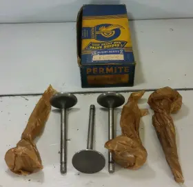 Permite V1339 V1877 6 New Nos Intake Valves And Vintage Vtg