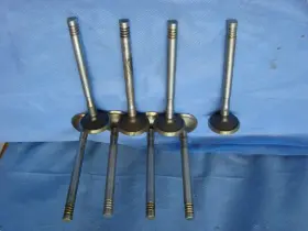 V2483mcq Permite Dodge Chrysler 318 273 Exhaust Valve Set 8 Usa 318la 4 Groove Stem 1968-1978